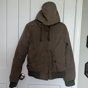 H&M zip up bomber jacket